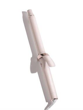 T3 SinglePass Curl X 1 inch Ceramic Extra-Long Barrel Curling Iron Satin Blush